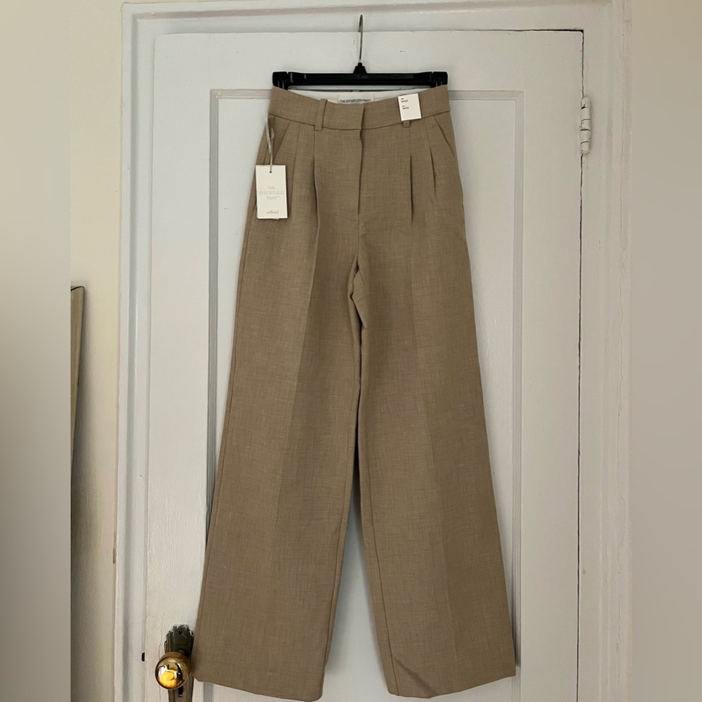Aritiza Effortless Pant - Beige